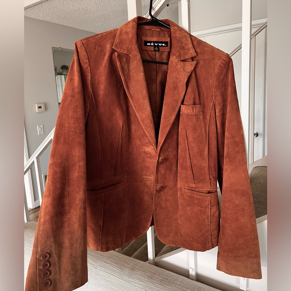 Vintage Suede Blazer